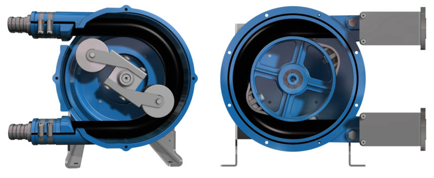 Gleitschuh oder Rolle