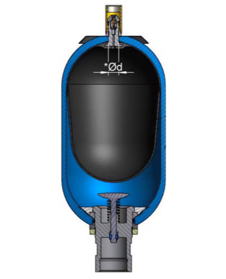 ZF04 Passiver Hochdruck Pulsationsdämpfer